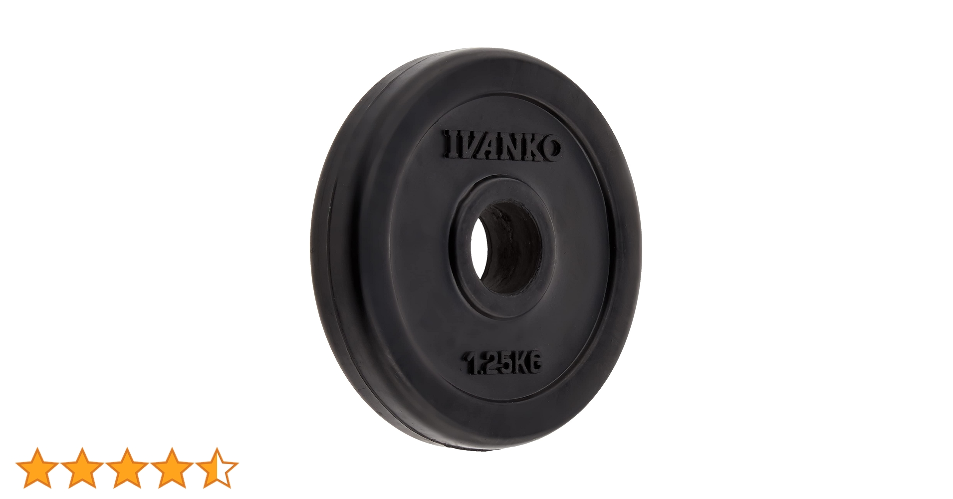 Amazon | IVANKO(イヴァンコ) ラバープレート 0.5kg ブラック